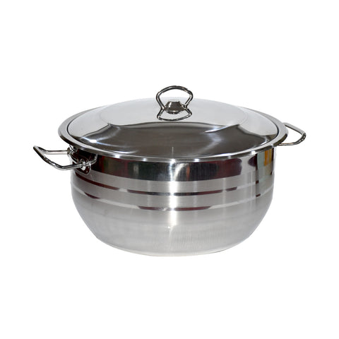 GETIT.QA- Qatar’s Best Online Shopping Website offers STEEL DEEP POT 28CM at the lowest price in Qatar. Free Shipping & COD Available!