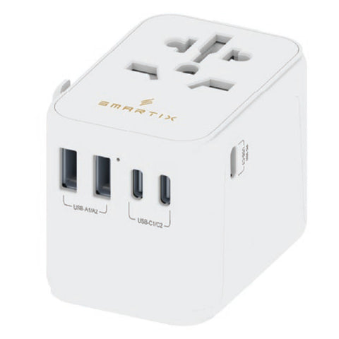 GETIT.QA- Qatar’s Best Online Shopping Website offers SMART INTERNATIONAL TRAVEL ADAPTER SM1BC95 35W at the lowest price in Qatar. Free Shipping & COD Available!