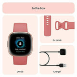 GETIT.QA- Qatar’s Best Online Shopping Website offers FITBIT VERSA 4 PINK SAND COPPER SQUARE ROSE GOLD FB523RGRW at the lowest price in Qatar. Free Shipping & COD Available!