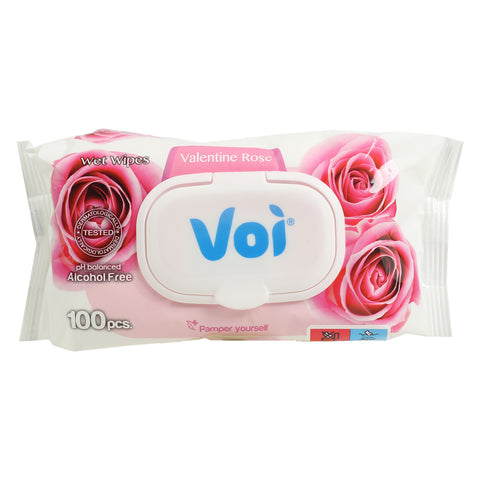 GETIT.QA- Qatar’s Best Online Shopping Website offers VOI WET WIPES VALENTINE ROSE 100PCS at the lowest price in Qatar. Free Shipping & COD Available!