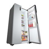 GETIT.QA- Qatar’s Best Online Shopping Website offers LG 509 L SIDE BY SIDE REFRIGERATOR, SILVER, GRFB587PQAM at the lowest price in Qatar. Free Shipping & COD Available!