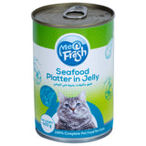 GETIT.QA- Qatar’s Best Online Shopping Website offers MEO FRESH SEAFOOD PLATTER IN JELLY CATFOOD 400 G at the lowest price in Qatar. Free Shipping & COD Available!