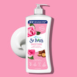 GETIT.QA- Qatar’s Best Online Shopping Website offers ST. IVES SMOOTHING BODY LOTION ROSE & ARGAN OIL 621 ML at the lowest price in Qatar. Free Shipping & COD Available!