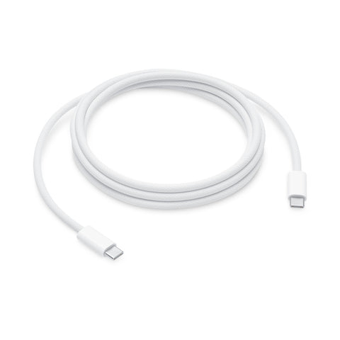 GETIT.QA- Qatar’s Best Online Shopping Website offers APPLE 240 W USB-C CHARGING CABLE, 2 M, WHITE, MU2G3ZE/A at the lowest price in Qatar. Free Shipping & COD Available!