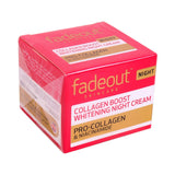 GETIT.QA- Qatar’s Best Online Shopping Website offers FADEOUT COLLAGEN BOOST WHITENING NIGHT CREAM-- 50 ML at the lowest price in Qatar. Free Shipping & COD Available!