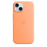 GETIT.QA- Qatar’s Best Online Shopping Website offers APPLE IPHONE 15 SILICONE CASE WITH MAGSAFE, ORANGE SORBET, MT0W3ZM/A at the lowest price in Qatar. Free Shipping & COD Available!