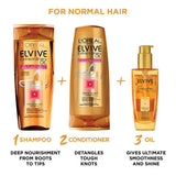 GETIT.QA- Qatar’s Best Online Shopping Website offers L'OREAL PARIS ELVIVE EXTRAORDINARY OIL SHAMPOO 400 ML + CONDITIONER 360 ML at the lowest price in Qatar. Free Shipping & COD Available!