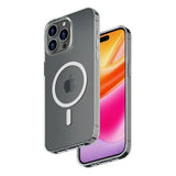 GETIT.QA- Qatar’s Best Online Shopping Website offers SMARTIX PREMIUM MAGNETIC CLEAR CASE FOR IPHONE 15 PRO, SM15PRACMG at the lowest price in Qatar. Free Shipping & COD Available!