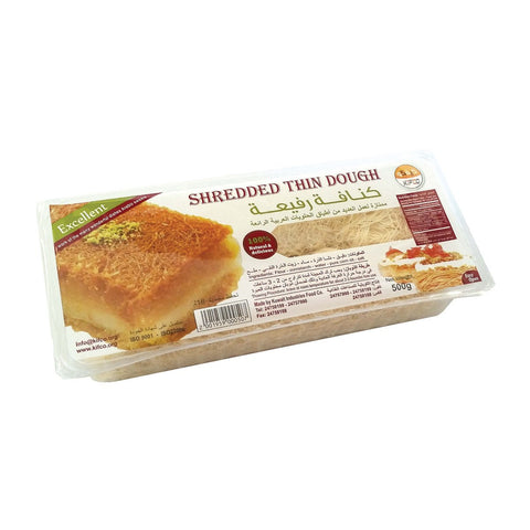 GETIT.QA- Qatar’s Best Online Shopping Website offers KIFCO SHREDDED THIN DOUGH 500 G at the lowest price in Qatar. Free Shipping & COD Available!