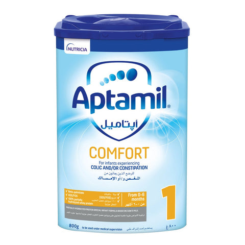 GETIT.QA- Qatar’s Best Online Shopping Website offers APTAMIL COMFORT #1 0-6M 800G at the lowest price in Qatar. Free Shipping & COD Available!