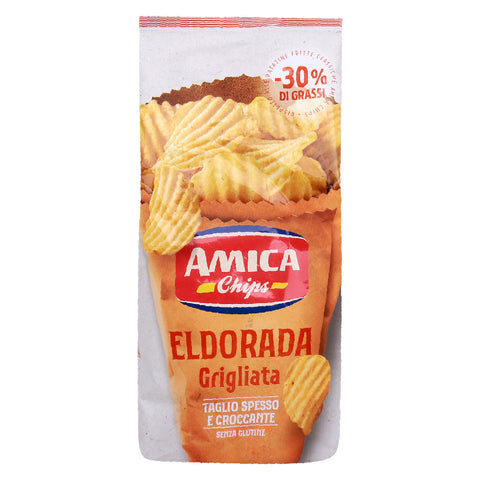 GETIT.QA- Qatar’s Best Online Shopping Website offers AMICA CHIPS ELDORADA RUFLE130G at the lowest price in Qatar. Free Shipping & COD Available!