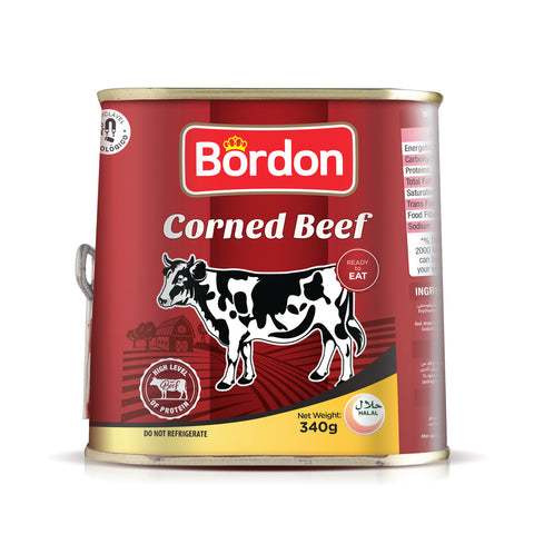 GETIT.QA- Qatar’s Best Online Shopping Website offers BORDON CORNED BEEF 340GM at the lowest price in Qatar. Free Shipping & COD Available!