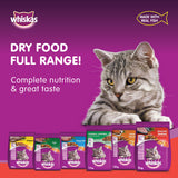 GETIT.QA- Qatar’s Best Online Shopping Website offers WHISKAS GOURMET SEAFOOD DRY FOOD FOR ADULT CATS 1+ YEARS 3 KG
 at the lowest price in Qatar. Free Shipping & COD Available!