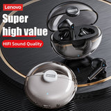 GETIT.QA- Qatar’s Best Online Shopping Website offers LENOVO LP80 TRUE WIRELESS HEADPHONES TWS EARBUDS BLUETOOTH5.0 ERGONOMIC DESIGN BLACK at the lowest price in Qatar. Free Shipping & COD Available!