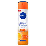 GETIT.QA- Qatar’s Best Online Shopping Website offers NIVEA NATURAL RADIANCE VITAMIN C&E ANTIPERSPIRANT SPRAY FOR WOMEN 150 ML at the lowest price in Qatar. Free Shipping & COD Available!