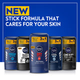 GETIT.QA- Qatar’s Best Online Shopping Website offers NIVEA MEN ANTIPERSPIRANT STICK DRY IMPACT 50 ML at the lowest price in Qatar. Free Shipping & COD Available!