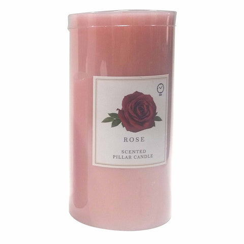 GETIT.QA- Qatar’s Best Online Shopping Website offers MAPLE LEAF SCENTED PILLAR CANDLE 7.5X15CM PINK ROSE at the lowest price in Qatar. Free Shipping & COD Available!