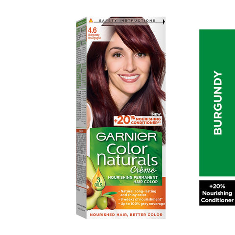 GETIT.QA- Qatar’s Best Online Shopping Website offers GARNIER COLOR NATURALS 4.6 BURGUNDY 1 PKT at the lowest price in Qatar. Free Shipping & COD Available!