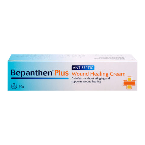 GETIT.QA- Qatar’s Best Online Shopping Website offers BAYER BEPANTHEN PLUS WOUND HEALING CREAM 30 G at the lowest price in Qatar. Free Shipping & COD Available!