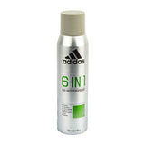 GETIT.QA- Qatar’s Best Online Shopping Website offers ADIDAS 6IN1 ANTI-PERSPIRANT SPRAY FOR MEN 150 ML at the lowest price in Qatar. Free Shipping & COD Available!