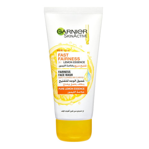 GETIT.QA- Qatar’s Best Online Shopping Website offers GARNIER SKIN ACTIVE FAST BRIGHT FACE WASH WITH PURE LEMON ESSENCE 100 ML at the lowest price in Qatar. Free Shipping & COD Available!