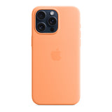 GETIT.QA- Qatar’s Best Online Shopping Website offers APPLE IPHONE 15 PRO MAX SILICONE CASE WITH MAGSAFE, ORANGE SORBET, MT1W3ZM/A at the lowest price in Qatar. Free Shipping & COD Available!