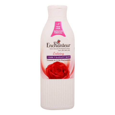 GETIT.QA- Qatar’s Best Online Shopping Website offers ENCHANTEUR SATIN SMOOTH PERFUMED LOTION ENTICING 225 ML at the lowest price in Qatar. Free Shipping & COD Available!