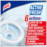 GETIT.QA- Qatar’s Best Online Shopping Website offers HARPIC ACTIVE FRESH WATER TOILET CLEANER RIM BLOCK MARINE SPLASH 35 G
 at the lowest price in Qatar. Free Shipping & COD Available!