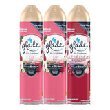 GETIT.QA- Qatar’s Best Online Shopping Website offers GLADE ROSE + BLOOMING PEONY & CHERRY AIR FRESHENER VALUE PACK 3 X 300 ML
 at the lowest price in Qatar. Free Shipping & COD Available!