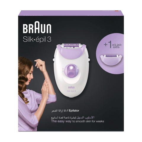 GETIT.QA- Qatar’s Best Online Shopping Website offers BRAUN SILK EPILATOR LEGS 3170 at the lowest price in Qatar. Free Shipping & COD Available!