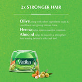 GETIT.QA- Qatar’s Best Online Shopping Website offers VATIKA NATURALS NOURISH & PROTECT STYLING HAIR CREAM OLIVE-- HENNA-- & ALMOND 140 ML at the lowest price in Qatar. Free Shipping & COD Available!