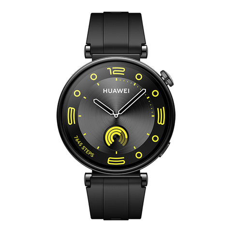 GETIT.QA- Qatar’s Best Online Shopping Website offers HUAWEI SMART WATCH GT 4, 41 MM, BLACK FLUORORUBBER STRAP, AURORA-B19F at the lowest price in Qatar. Free Shipping & COD Available!