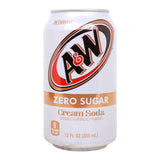 GETIT.QA- Qatar’s Best Online Shopping Website offers A&W ZERO SUGAR CREAM SODA 355 ML
 at the lowest price in Qatar. Free Shipping & COD Available!