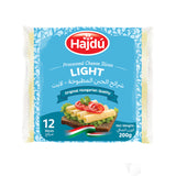 GETIT.QA- Qatar’s Best Online Shopping Website offers HAJDU LIGHT PROCESSED CHEESE SLICES 12 PCS 200 G at the lowest price in Qatar. Free Shipping & COD Available!