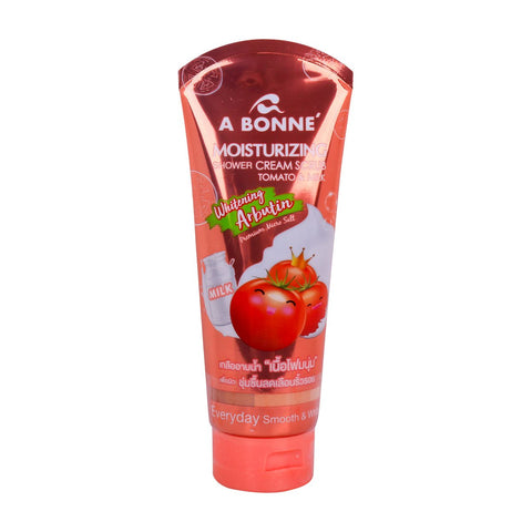 GETIT.QA- Qatar’s Best Online Shopping Website offers A BONNE TOMATO & MILK MOISTURIZING SHOWER CREAM SCRUB 350 G at the lowest price in Qatar. Free Shipping & COD Available!