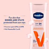 GETIT.QA- Qatar’s Best Online Shopping Website offers VASELINE BODY LOTION SPF24-- 200 ML at the lowest price in Qatar. Free Shipping & COD Available!