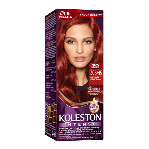 GETIT.QA- Qatar’s Best Online Shopping Website offers KOLESTON INTENSE RED PASSION 306/45 1 PKT at the lowest price in Qatar. Free Shipping & COD Available!