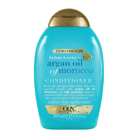 GETIT.QA- Qatar’s Best Online Shopping Website offers OGX EXTRA STRENGTH HYDRATE & REVIVE + ARGAN OIL OF MOROCCO CONDITIONER 385 ML at the lowest price in Qatar. Free Shipping & COD Available!