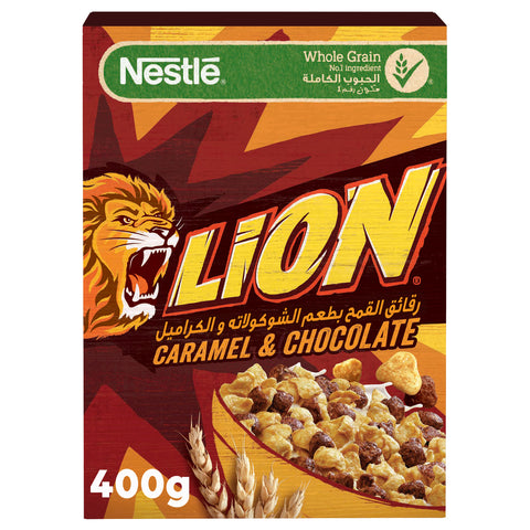 GETIT.QA- Qatar’s Best Online Shopping Website offers NESTLE LION CARAMEL BREAKFAST CEREAL 400 G at the lowest price in Qatar. Free Shipping & COD Available!