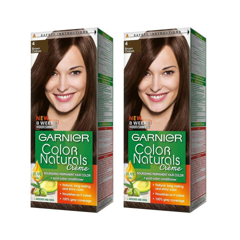 GETIT.QA- Qatar’s Best Online Shopping Website offers GARNIER COLOR NATURALS CREME BROWN 4 VALUE PACK 2 X 1 PKT at the lowest price in Qatar. Free Shipping & COD Available!