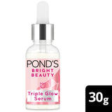 GETIT.QA- Qatar’s Best Online Shopping Website offers POND'S BRIGHT BEAUTY TRIPLE GLOW FACE SERUM 30 G at the lowest price in Qatar. Free Shipping & COD Available!