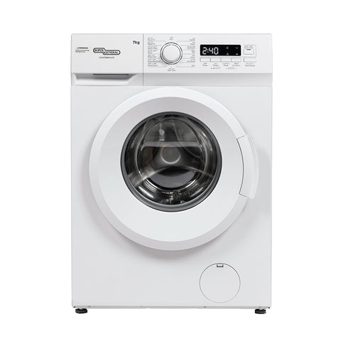 GETIT.QA- Qatar’s Best Online Shopping Website offers SUPER GENERAL FRONT LOAD WASHING MACHINE, 7 KG, 1200 RPM, WHITE, SGW7250NLED at the lowest price in Qatar. Free Shipping & COD Available!