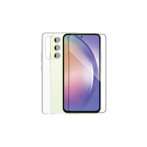 GETIT.QA- Qatar’s Best Online Shopping Website offers SMART SAMSUNG A54 5G CASE + SCREEN PROTECTOR IGBA54 at the lowest price in Qatar. Free Shipping & COD Available!