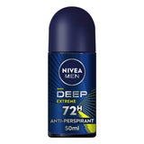 GETIT.QA- Qatar’s Best Online Shopping Website offers NIVEA DEEP EXTREME MAXXTECH ANTI-PERSPIRANT ROLL-ON FOR MEN 50 ML at the lowest price in Qatar. Free Shipping & COD Available!