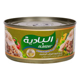 GETIT.QA- Qatar’s Best Online Shopping Website offers ALBADIA LIGHT MEAT SKIPJACK TUNA CHUNKS IN OLIVE OIL 165 G at the lowest price in Qatar. Free Shipping & COD Available!