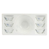 GETIT.QA- Qatar’s Best Online Shopping Website offers CELLO DESSERT BOWL SET 7PCS DAINTY BLUE at the lowest price in Qatar. Free Shipping & COD Available!