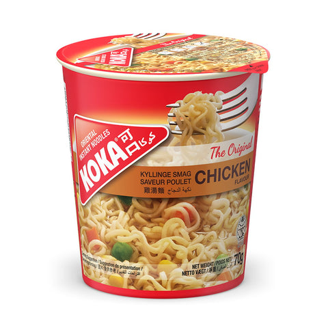 GETIT.QA- Qatar’s Best Online Shopping Website offers KOKA CHICKEN INSTANT CUP NOODLES 70 G at the lowest price in Qatar. Free Shipping & COD Available!