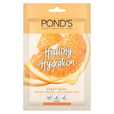 GETIT.QA- Qatar’s Best Online Shopping Website offers POND'S HEALTHY HYDRATION ORANGE NECTAR SHEET MASK-- 25 ML at the lowest price in Qatar. Free Shipping & COD Available!