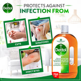 GETIT.QA- Qatar’s Best Online Shopping Website offers DETTOL ANTISEPTIC ANTIBACTERIAL DISINFECTANT LIQUID 750 ML at the lowest price in Qatar. Free Shipping & COD Available!