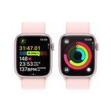 GETIT.QA- Qatar’s Best Online Shopping Website offers APPLE WATCH SERIES 9 GPS, PINK ALUMINIUM CASE WITH LIGHT PINK SPORT LOOP, 45 MM, MR9J3QA/A at the lowest price in Qatar. Free Shipping & COD Available!